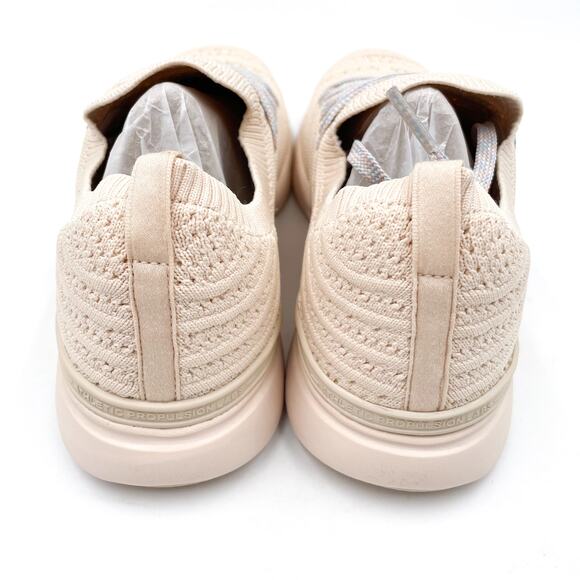 APL TechLoom Wave Sneakers Slip On Running Shoes Sz 8.5 Light Peach Women - Picture 6 of 8